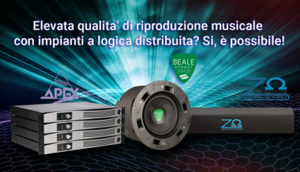 <strong>Elevata qualità di riproduzione musicale con impianti a logica distribuita? Si, è possibile!</strong>